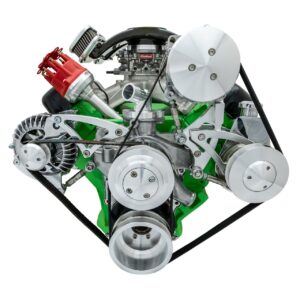 Big Block Chrysler Serpentine Conversion - 383 - AC & PS - Saginaw-Press