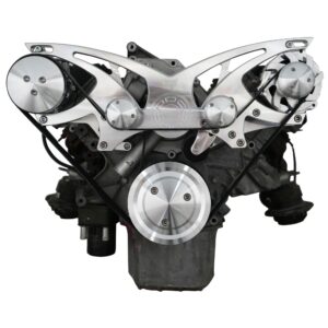 Chrysler Gen III Hemi Style Track Serpentine System - AC & ALT