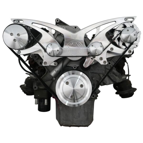Chrysler Gen III Hemi Style Track Serpentine System - AC & ALT