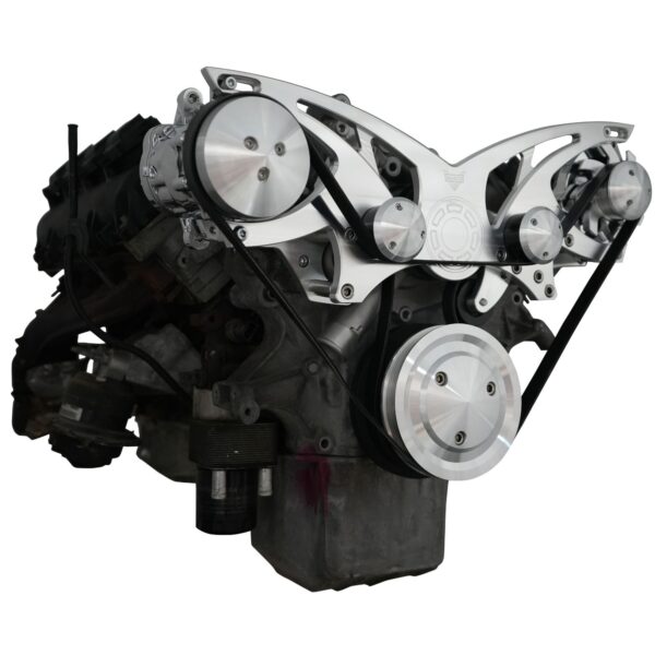 Chrysler Gen III Hemi Style Track Serpentine System - AC & ALT