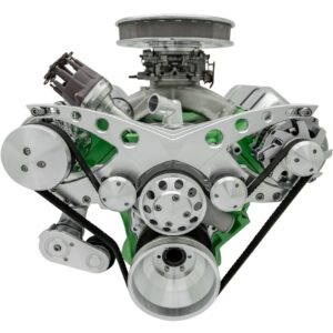 Big Block Chrysler Revolver Serpentine System - AC & ALT