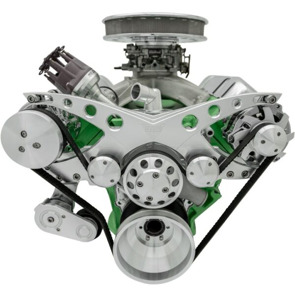 Big Block Chrysler Revolver Serpentine System - AC & ALT
