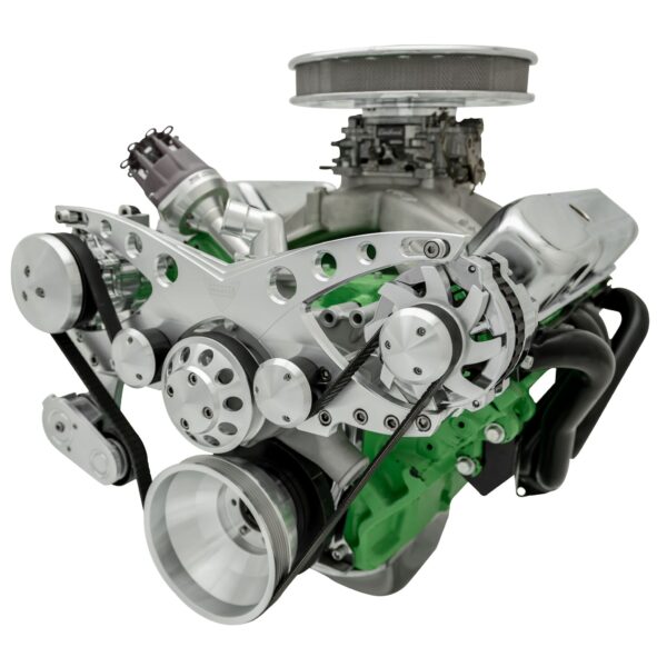 Big Block Chrysler Revolver Serpentine System - AC & ALT