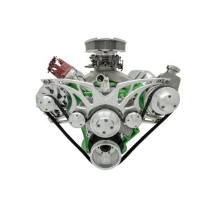 Big Block Chrysler Style Track Serpentine System - PS & ALT