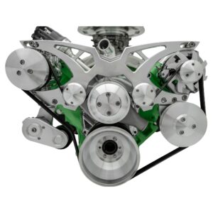 Big Block Chrysler Style Track Serpentine System - AC & PS