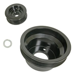Chevy Trucks Big Block Serpentine Pulley Kit - '88-95 - Black