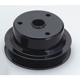 Chevy Dullies and Suburban Serpentine Pulley Kit - '94-00 - Black