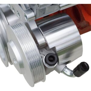 GM Type II Power Steering Pump Cover - Chrome
