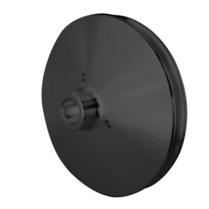 Ford Power Steering Pulley - Saginaw - Press Fit - Black