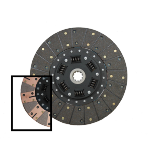 Disc: 500 Series:Ceramic/Organic Facing:11"X1-1/8X26