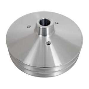 Chevy LWP Power Steering Pulley - Saginaw - 2V - Press Fit