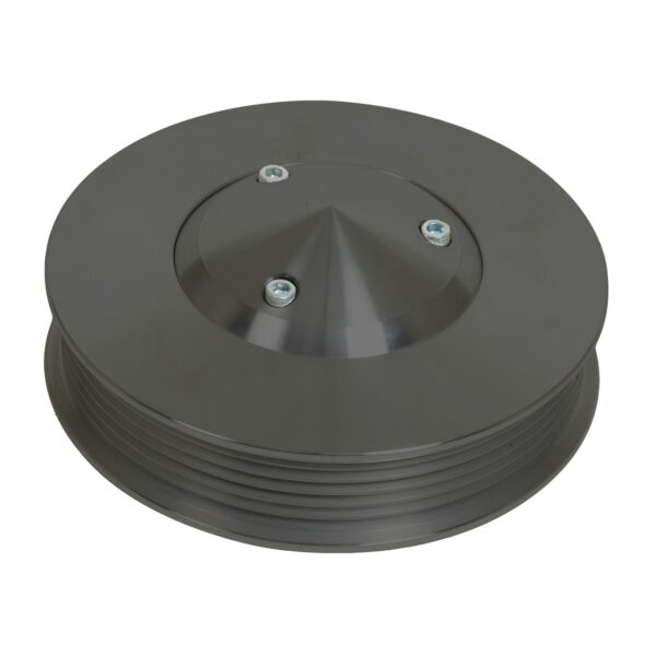 Big Block Chrysler Serpentine Power Steering Pulley - Keyway - Black