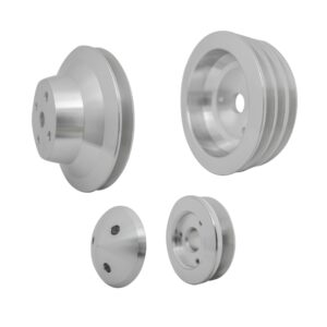 Small Block Chevy High Flow Pulley Kit - 3V - SWP