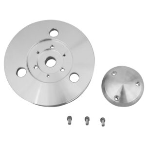 Chevy Remote Reservoir Power Steering Pulley - Press Fit