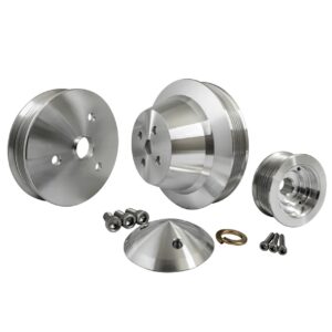 Small Block Chevy Serpentine Pulley Kit - 1V