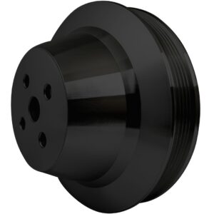 Chevy Serpentine Water Pump Pulley - SWP - Black