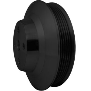 Chevy Serpentine Water Pump Pulley - LWP - Black