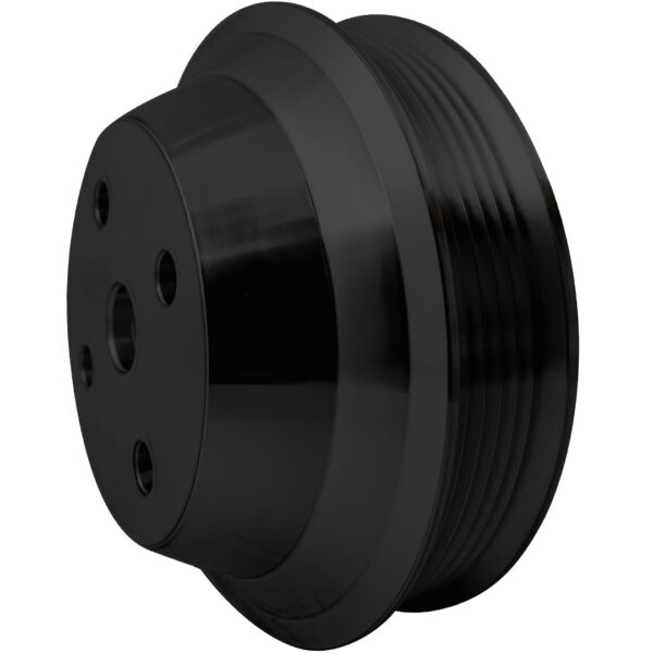 Chevy Serpentine Water Pump Pulley - LWP - Black