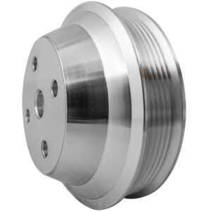 Chevy Serpentine Water Pump Pulley - LWP - Silver