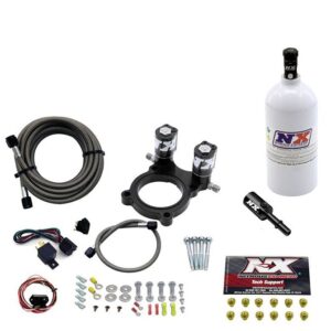 Nitrous Express NITROUS PLATE SYSTEM FOR CAN AM MAVERICK W/ 2.5LB BOTTLE