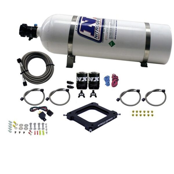 Nitrous Express 4500 Assassin Plate, Pro Power (100-500HP), 15LB Bottle