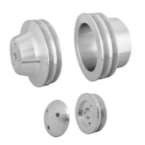 Big Block Chevy V-Belt Pulley Kit - 2V - LWP