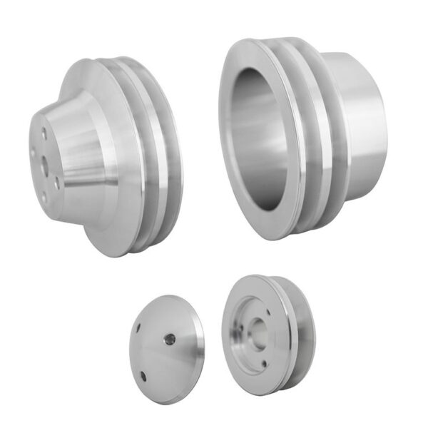 Big Block Chevy V-Belt Pulley Kit - 2V - LWP