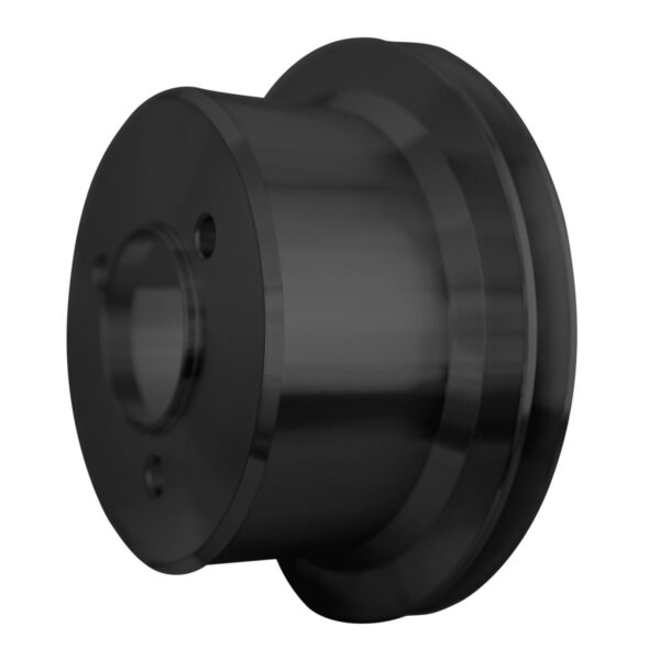 Big Block Chevy High Flow V-Belt Crankshaft Pulley - 1V - LWP - Black