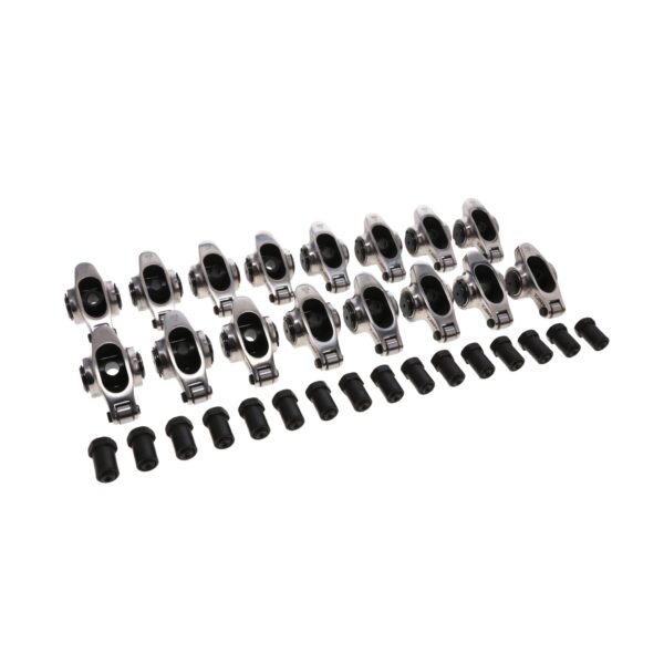 TSP Small Block Ford Pro Series Stainless Steel Rocker Arms, 1.6 Ratio, 3/8 in. Stud, Needle Bearing Tip