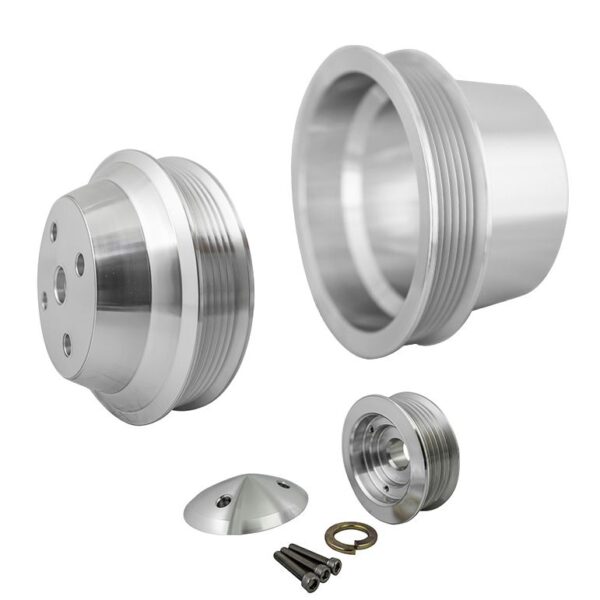 Big Block Chevy Serpentine Pulley Kit - LWP - 1V
