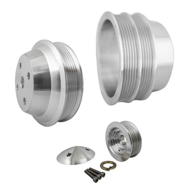 Big Block Chevy Serpentine Pulley Kit - LWP - 2V