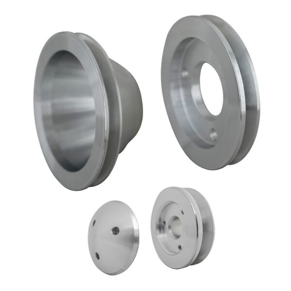 Big Block Chevy High Flow V-Belt Pulley Kit - SWP - 1V