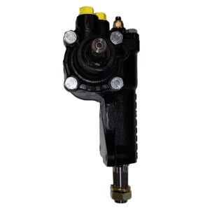 Borgeson - Power Steering Box - P/N: 800110 - Power steering conversion box for 1965-1967 Ford Mustangs with 1 in. sector shaft. New modern power steering box with a 11/16 in.-36 spline input shaft and a quick 14:1 ratio.