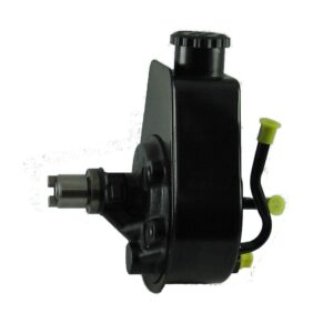 Borgeson - Power Steering Pump - P/N: 800328 - Hi-Flow power steering pump upgrade for 1994-2002 Dodge Ram trucks with Diesel engines. Includes new pump drive. Reservoir has two returns to fit all hydro-boost and vacuum brake applications.