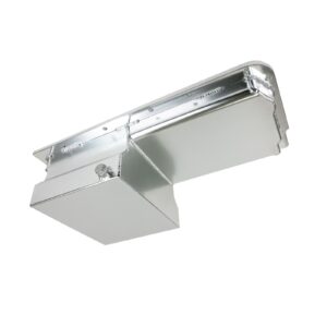 TSP Oil Pan; Fabricated Aluminum Rear Sump 7-Quart; LS; Clear Anodized