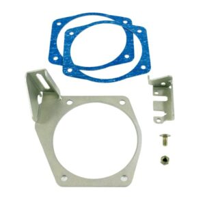 TSP Throttle Cable Bracket; TSP Velocity LSX; Silver