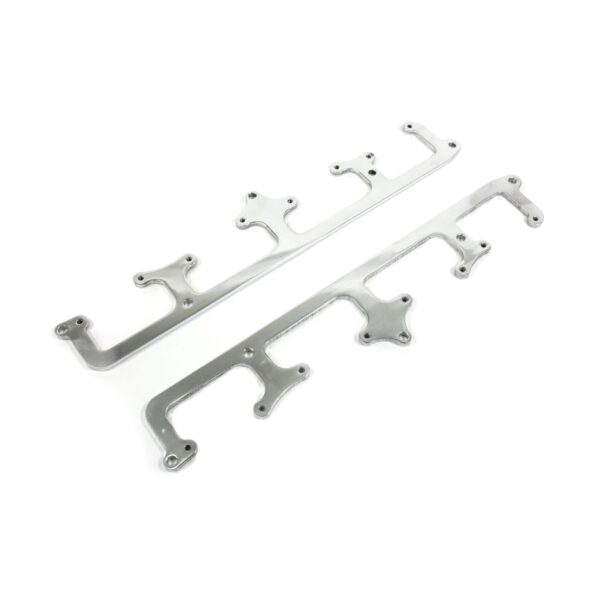 TSP Ignition Coil Brackets; Billet Aluminum; LS2 Car Style; Natural