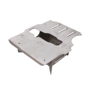 TSP Oil Pan Baffle; Low-profile Retro-fit Natural Aluminum; LS