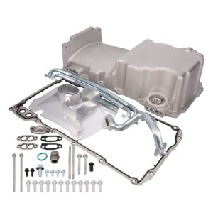 Oil Pan;  Aluminum Low-profile Rear-sump 6.0-Quart; LS; Satin