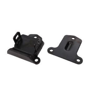 Engine Mount; Polyurethane; SBC/BBC 3-Bolt; Black (Sold Individually)