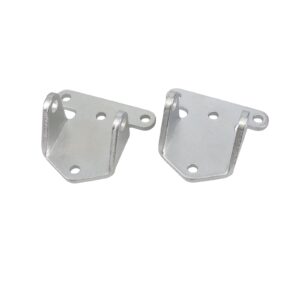 Engine Mount; Solid Steel; SBC/BBC; Black (Sold Individually)
