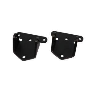 Engine Mount; Solid Steel; SBC/BBC; Black (Sold Individually)
