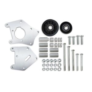 TSP Relocation Bracket; Aluminum A/C; LS1; LS2 Car Applications; Machined