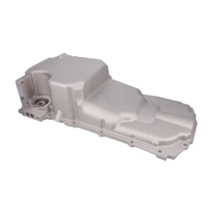 Oil Pan; Cast Aluminum Low-profile Retro-fit 5.6-Quart; LT; Satin