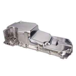 Oil Pan; Cast Aluminum Low-profile Retro-fit 5.6-Quart; LT; Polished