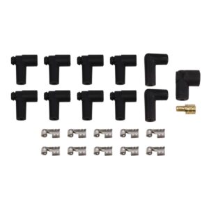 Spark Plug Wire Boot and Terminal Kit, Male Cap 90 Deg.