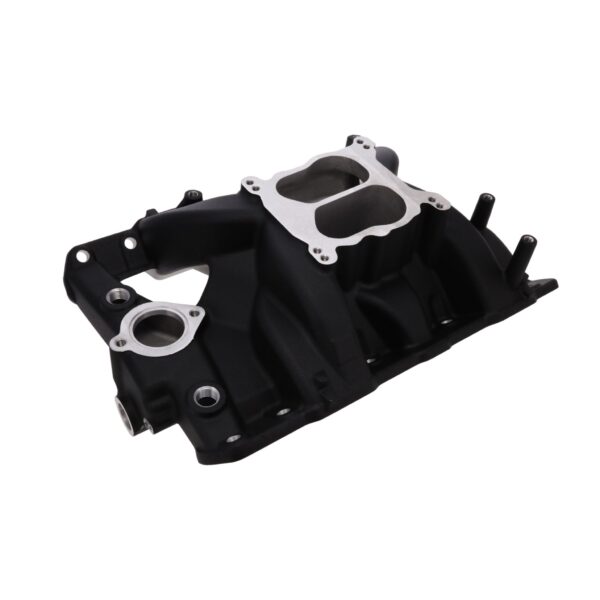 TSP Pontiac V8 Dual Plane Black Aluminum Intake Manifold