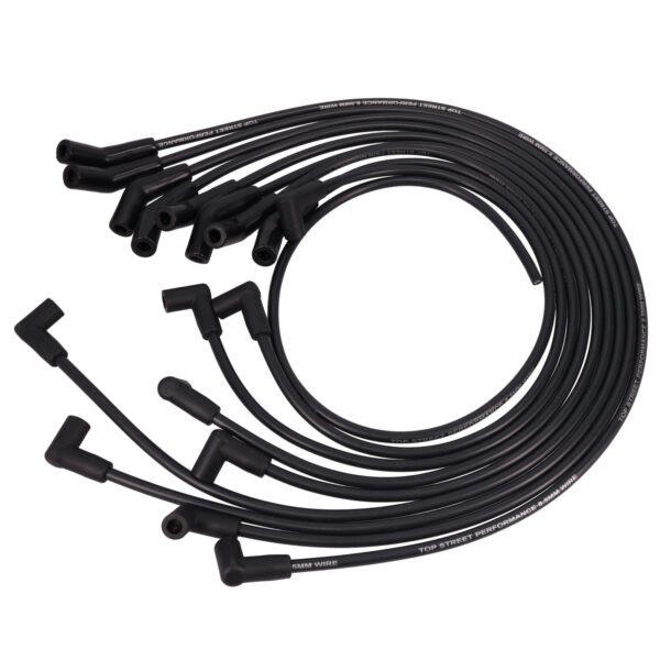 Chevy Big Block Wires; 8.5mm Black; 135 Deg. Plug Boots