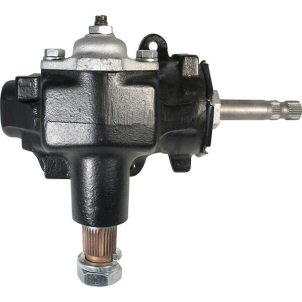Borgeson - Manual Steering Box  - P/N: 920009 - New OEM Saginaw 525 Reversed manual steering box. New. 3/4 in.-30 Input spline with 24:1 ratio. Reversed for side steer applications.
