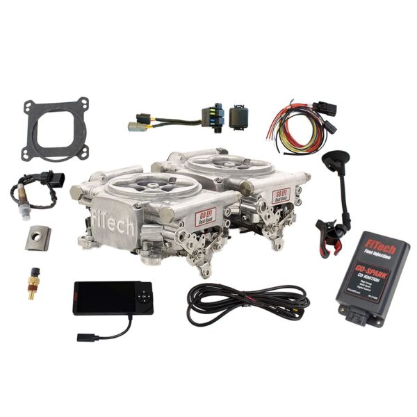 Go EFI 2x4 625 HP Bright Aluminum EFI System With Go Spark CDI Box